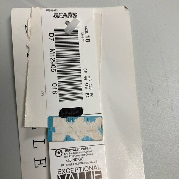 Vintage Danielle B, Skirt, blue, Size 14, - Picture 12 of 14